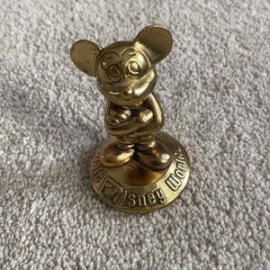 Mickey Mouse Brass Weight